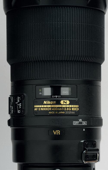 AF-S Nikkor 400 mm 8